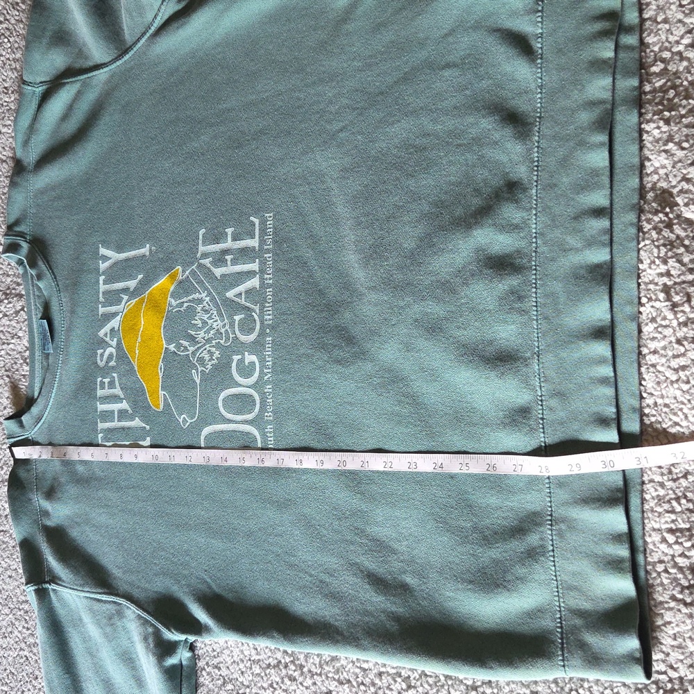 The Salty Dog Cafe Hilton Head Long Sleeve Graphic Crew Sweatshirt Pullover - Picture 7 of 8